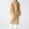 Manteau long en fausse fourrure Margot