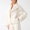Manteau long en fausse fourrure Margot