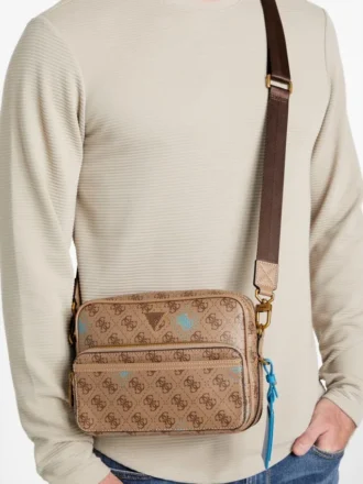 Milano Quattro G Sac à bandoulière à double fermeture éclair