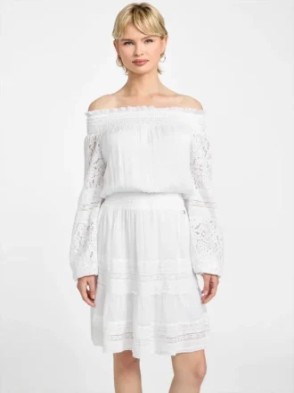 Mini-robe à épaules dénudées Audrey Mini-robe à épaules dénudées Audrey