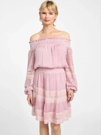 Mini-robe à épaules dénudées Audrey Mini-robe à épaules dénudées Audrey