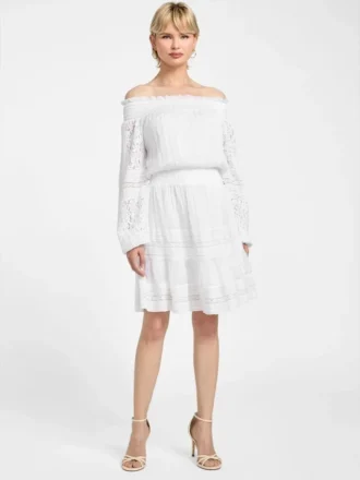 Mini-robe à épaules dénudées Audrey Mini-robe à épaules dénudées Audrey