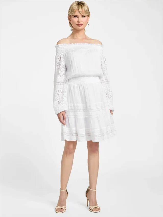 Mini-robe à épaules dénudées Audrey Mini-robe à épaules dénudées Audrey