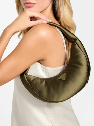 Mini sac à bandoulière en satin Sunetra