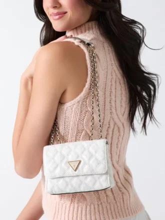 Mini sac à bandoulière matelassé Giully
