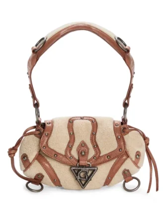 Mini sac Claudia en fausse fourrure