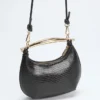 Mini sac hobo en cuir Victoria
