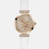 Montre analogique en cuir véritable 34 mm Montre analogique en cuir véritable 34 mm