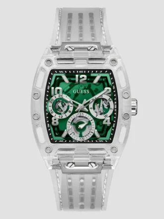 Montre multifonction en silicone transparent