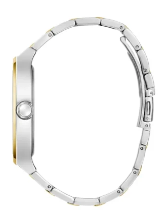 Montres analogiques argentées et dorées