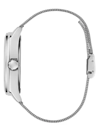 Montres analogiques argentées et vertes