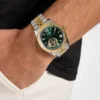 Montres analogiques bicolores