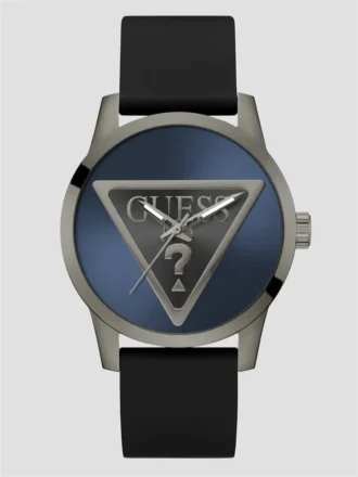 Montres analogiques couleur bronze et bleue