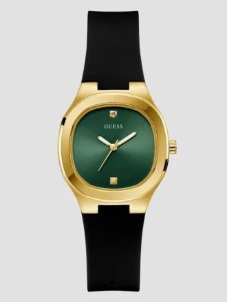 Montres analogiques en silicone bicolore