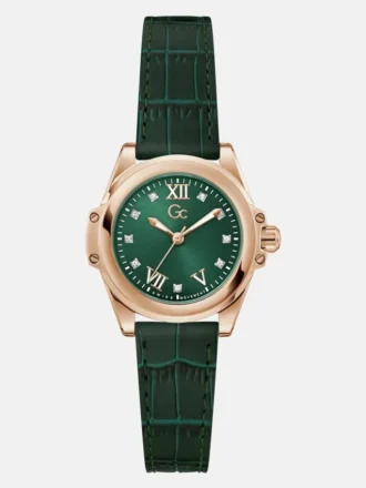 Montres en cuir Gc couleur or rose