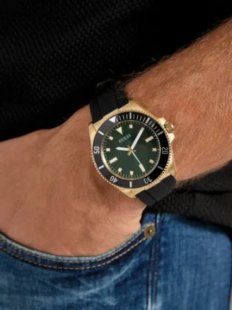 Montres en silicone bicolore