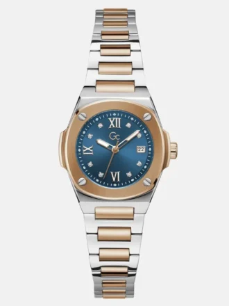 Montres Gc bicolores et bleues