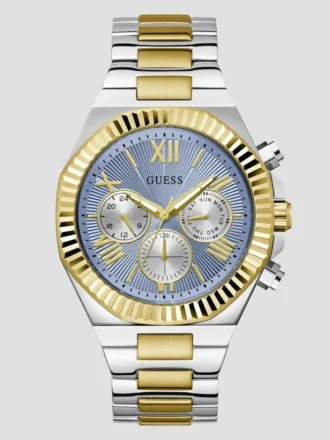 Montres multifonction bicolores et bleues