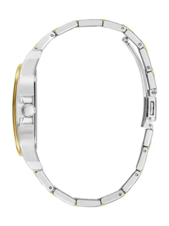 Montres multifonction carrées bicolores