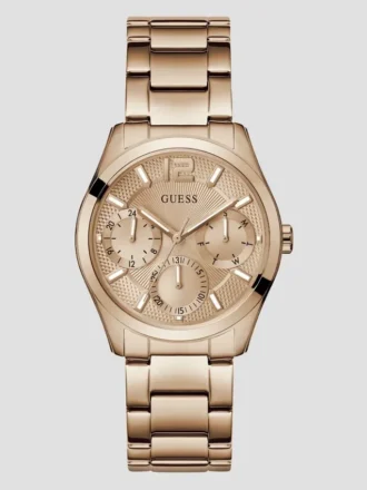 Montres multifonction couleur or rose