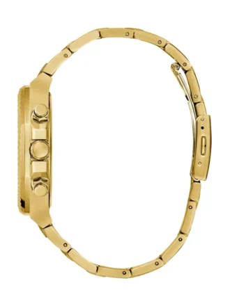 Montres multifonction dorées et vertes