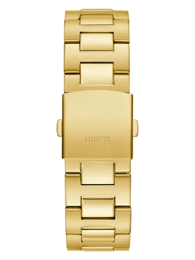 Montres multifonction dorées et vertes Montres multifonction dorées et vertes