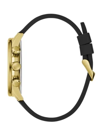 Montres multifonction en silicone doré et noir
