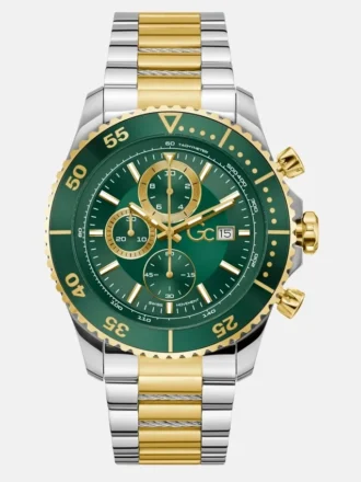 Montres multifonction Gc bicolore et verte