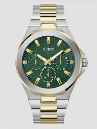Montres multifonction multicolore et verte
