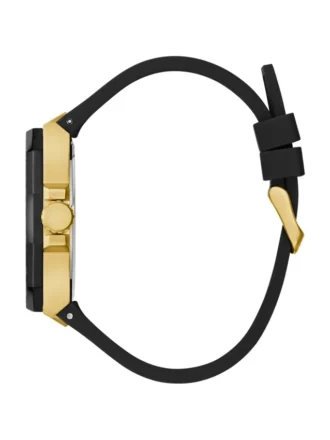 Montres multifonction noires et dorées