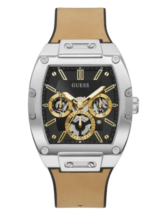 Montres multifonctionnelles argentées et noires