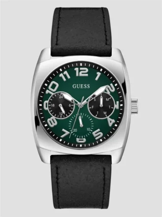 Montres multifonctionnelles argentées et vertes