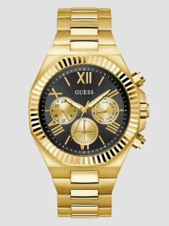 Montres multifonctionnelles dorées et noires
