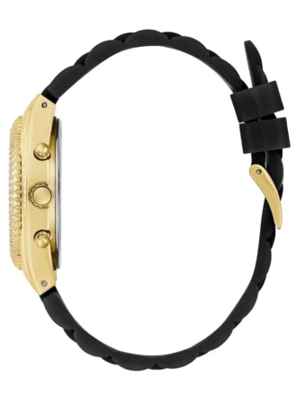 Montres multifonctionnelles dorées et transparentes