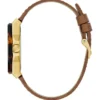 Montres multifonctionnelles en cuir multicolore et marron Montres multifonctionnelles en cuir multicolore et marron