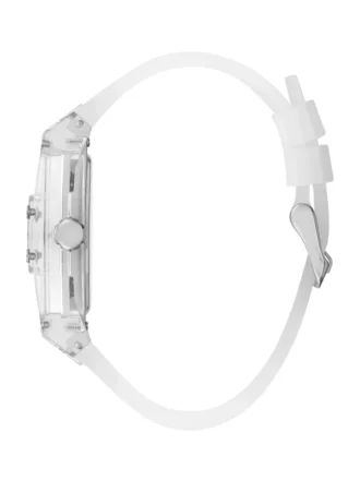 Montres multifonctionnelles transparentes et argentées