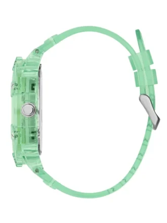 Montres multifonctionnelles vertes transparentes