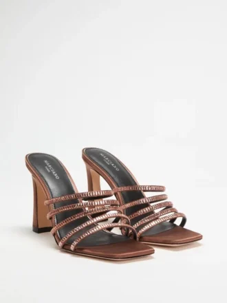 Mules Baguette à strass Mules Baguette à strass