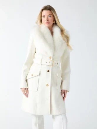 Nouveau manteau Alice en mélange de laine