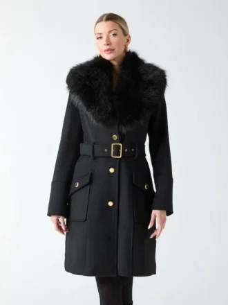 Nouveau manteau Alice en mélange de laine