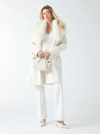 Nouveau manteau Alice en mélange de laine