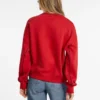 Oversize Sweatshirt with Contrast Piping and Logo Oversize Sweatshirt with Contrast Piping and Logo