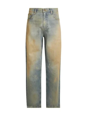 Pantalon ample en denim