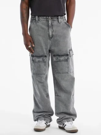 Pantalon cargo en denim Guess Originals
