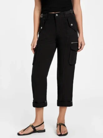 Pantalon cargo en lin Nessi Pantalon cargo en lin Nessi