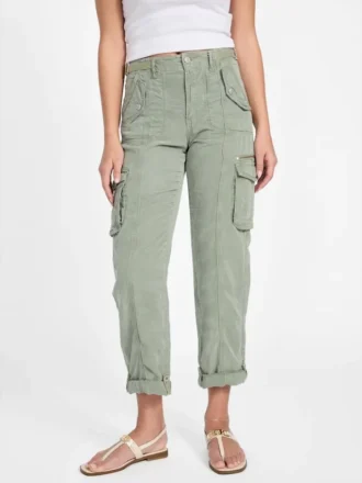 Pantalon cargo en lin Nessi Pantalon cargo en lin Nessi