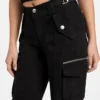 Pantalon cargo en lin Nessi Pantalon cargo en lin Nessi