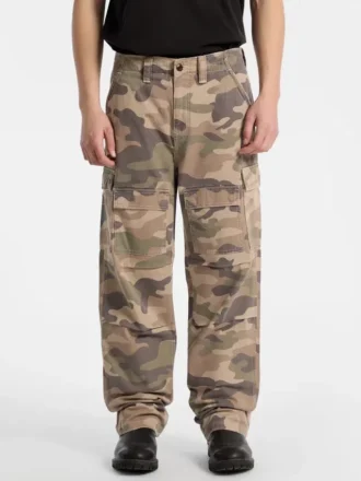 Pantalon cargo en sergé camouflage Guess Originals