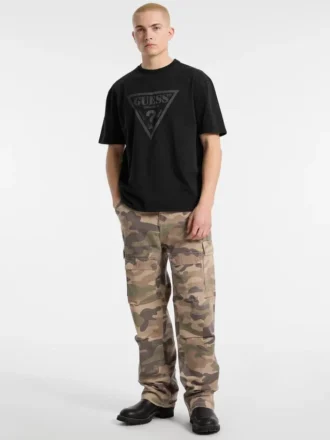 Pantalon cargo en sergé camouflage Guess Originals