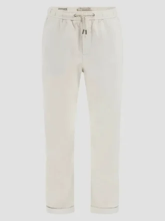 Pantalon chino en molleton Axel